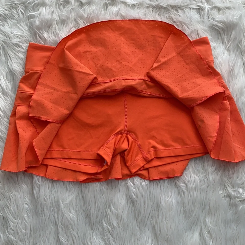 Nike | Orange Tennis Skirt